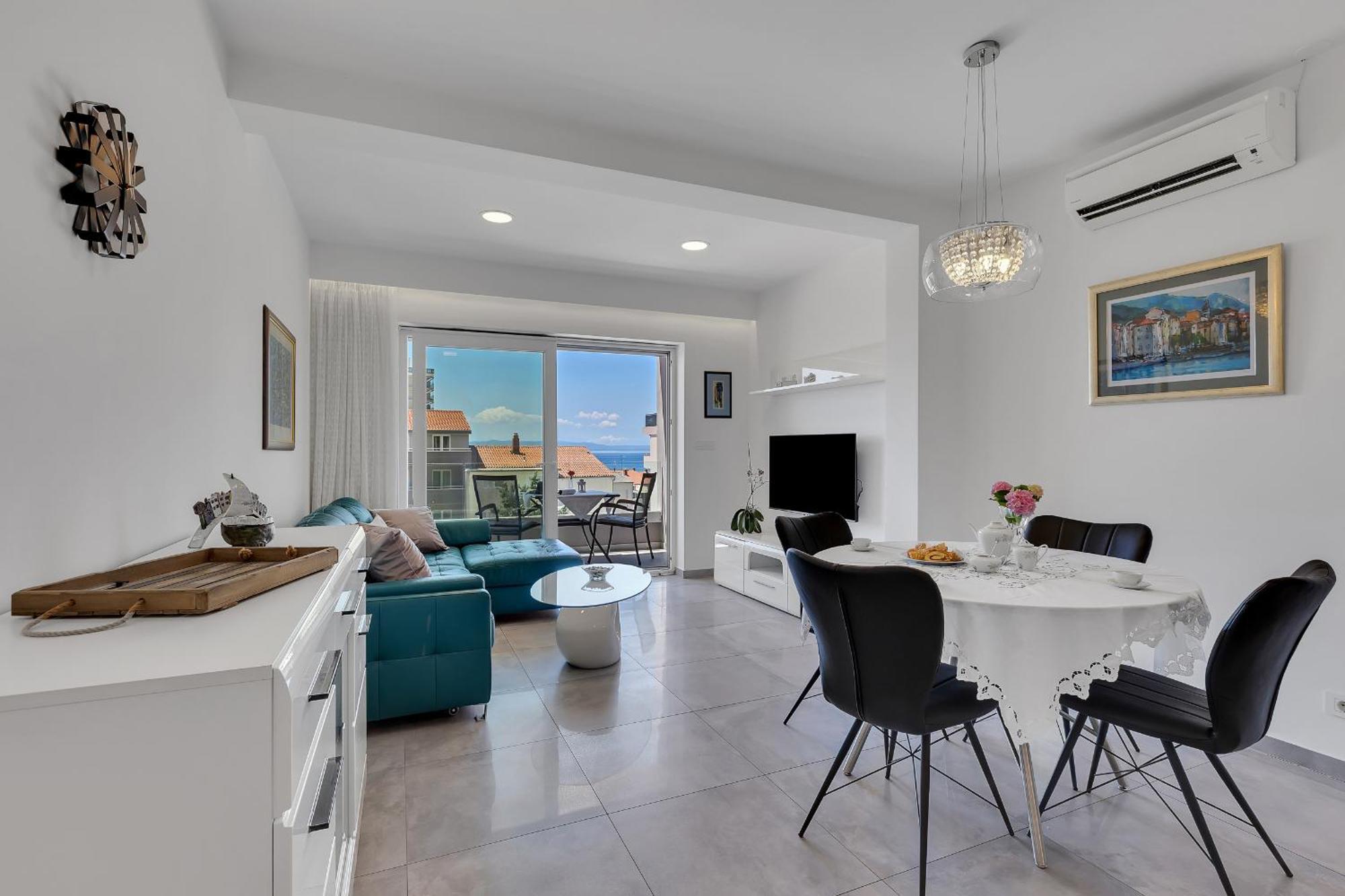 Apartments Dany Makarska Bagian luar foto