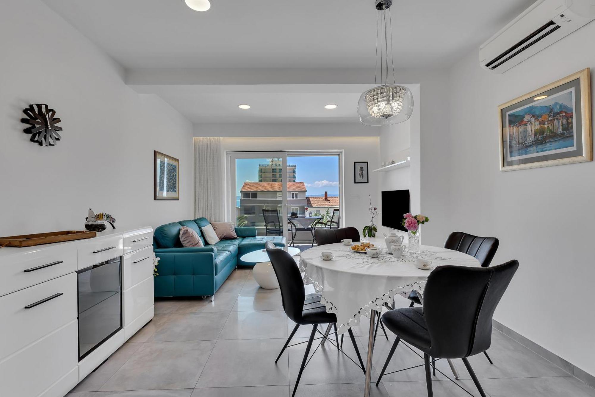 Apartments Dany Makarska Bagian luar foto