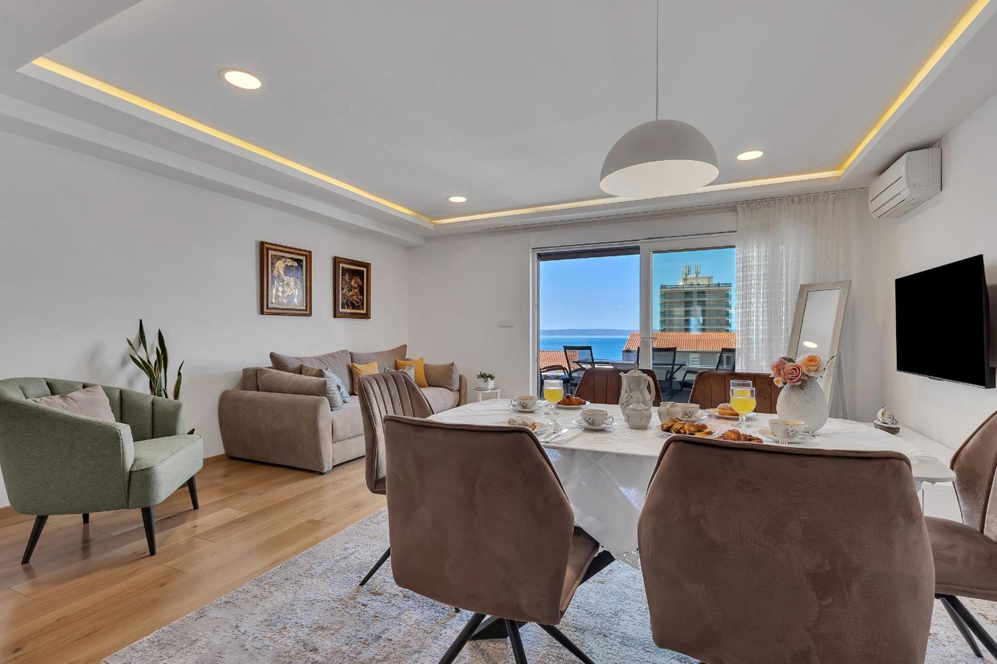 Apartments Dany Makarska Bagian luar foto